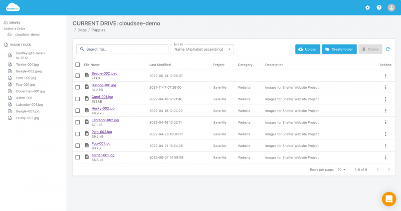 ClodSee Drive: S3 Storage Browser